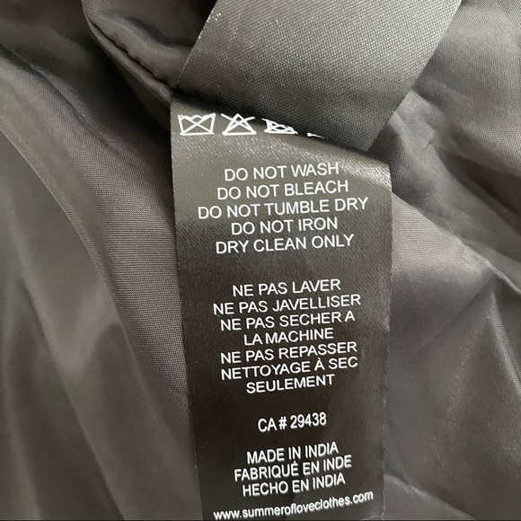 Summer of Love Genie 100% Leather Jacket - Picture 10 of 16